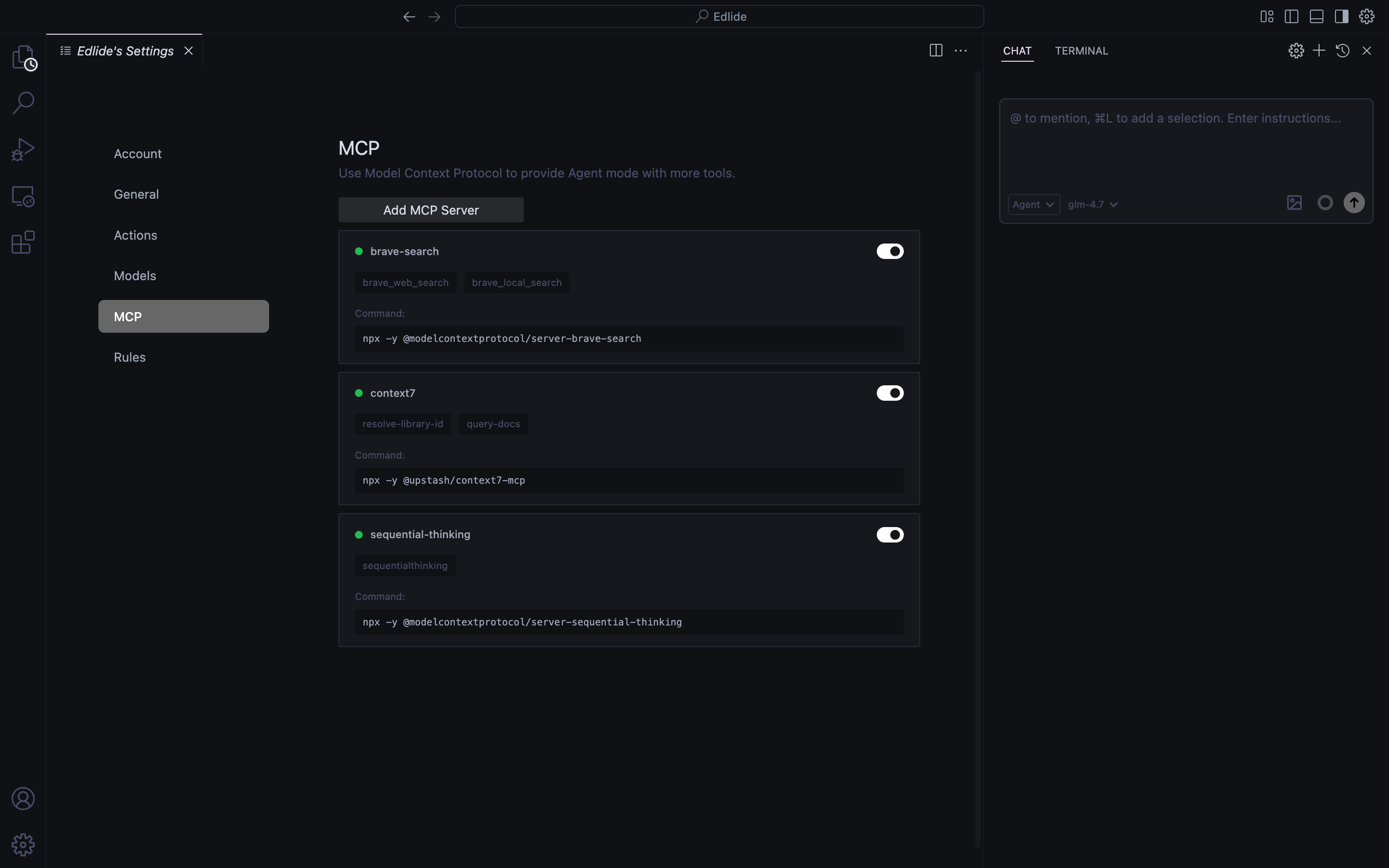 Edlide IDE interface